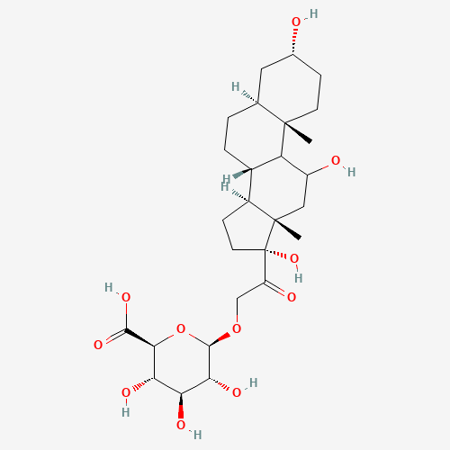 Allo-3a-tetrahydro Cortisol 21-O-b-D-Glucuronide (CAS: 131061-62-6) - Related Chemical Product