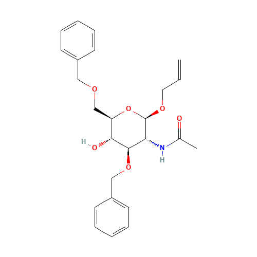Allyl 2-(Acetylamino)-2-deoxy-3,6-bis-O-benzyl-b-D-glucopyranoside (CAS: 65730-02-1) - Related Chemical Product
