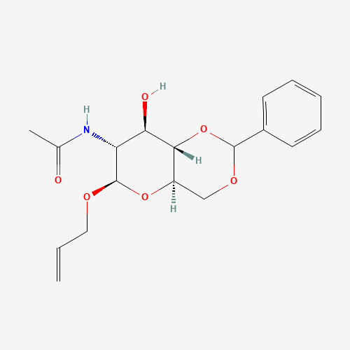 Allyl 2-(Acetylamino)-2-deoxy-4,6-O-(phenylmethylene)-b-D-glucopyranoside (CAS: 65947-37-7) - Related Chemical Product