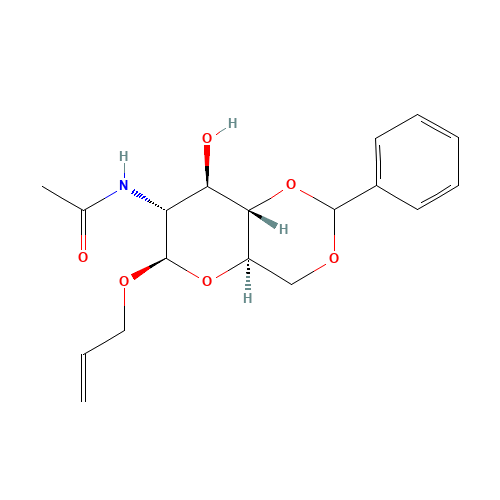 Allyl 2-(Acetylamino)-2-deoxy-4,6-O-(phenylmethylene)-b-D-glucopyranoside (CAS: 65947-37-7) - Related Chemical Product