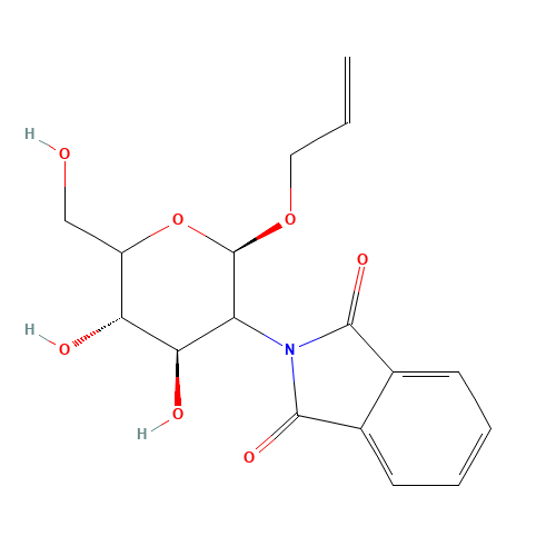 Allyl 2-Deoxy-2-(1,3-dihydro-1,3-dioxo-2H-isoindol-2-yl)-b-D-glucopyranoside (CAS: 114853-29-1) - Related Chemical Product