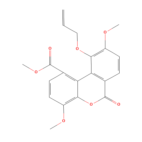 10-O-Allyl-3,8-deshydroxy-9-O-methyl Luteic Acid Methyl Ester (CAS: 1173188-31-2) - Related Chemical Product