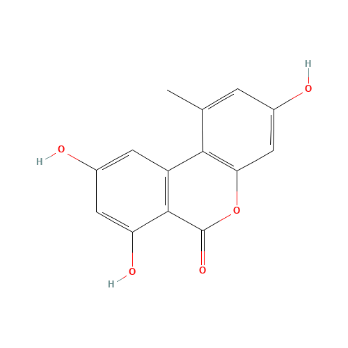 Alternariol (CAS: 641-38-3) - Chemical Structure and Molecular Formula 