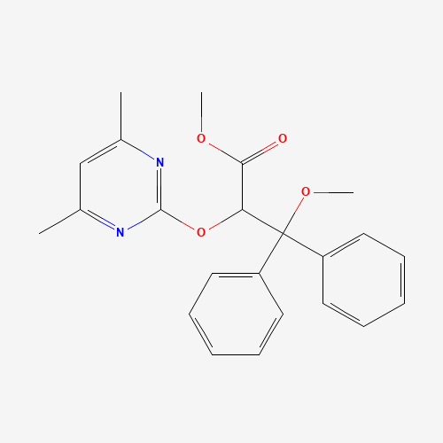 rac Ambrisentan Methyl Ester (CAS: 1240470-84-1) - Chemical Structure and Molecular Formula 