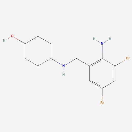 rac-cis-Ambroxol (CAS: 107814-37-9) - Chemical Structure and Molecular Formula 