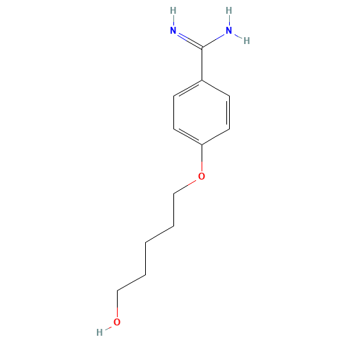 5-(4-Amidinophenoxy)-1-pentanol (CAS: 97844-81-0) - Related Chemical Product
