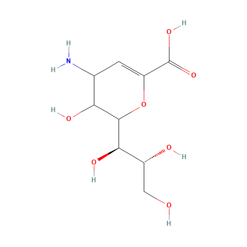 4-Amino-2,6-anhydro-3,4-dideoxy-D-glycero-D-galacto-non-2-enoic Acid (CAS: 263155-12-0) - Related Chemical Product