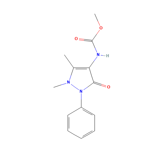4-Aminoantipyrine N-Carbamic Acid Methyl Ester (CAS: 10077-96-0) - Related Chemical Product