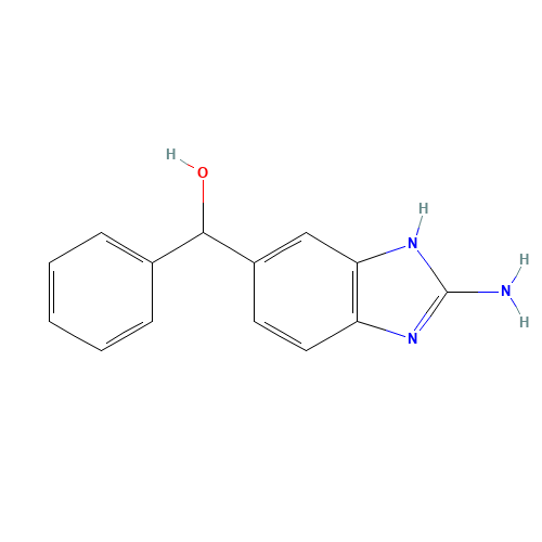 2-Amino-5(6)-[a-hydroxybenzyl]benzimidazole (CAS: 75501-05-2) - Related Chemical Product