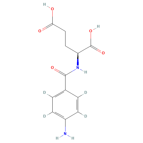 N-(4-Aminobenzoyl-d4)-L-glutamic Acid (CAS: 461426-34-6) - Related Chemical Product