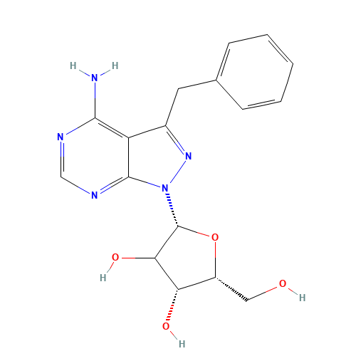 4-Amino-3-benzyl-1H-pyrazolo[3,4-d]pyrimidine 1-b-D-Ribofuranose (CAS: 476371-76-3) - Related Chemical Product