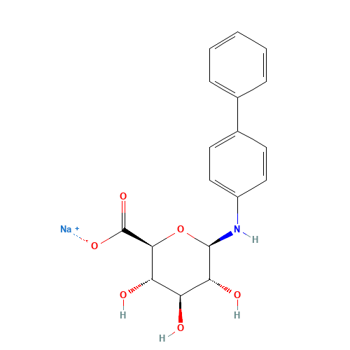 4-Aminobiphenyl b-D-Glucuronide Sodium Salt (CAS: 116490-30-3) - Related Chemical Product