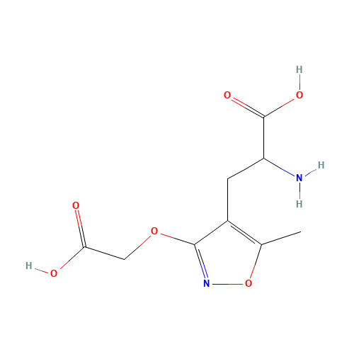 (r,s)-2-Amino-3-[3-(carboxymethoxy)-5-methyl-isoxazol-4-yl]propionic Acid Sesquihydrate (CAS: 209977-56-0) - Related Chemical Product