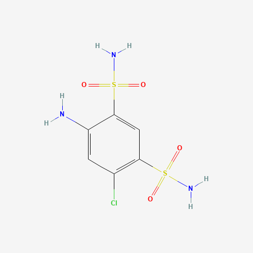 4-Amino-6-chloro-1,3-benzenedisulfonamide-d6 (CAS: 1184995-49-0) - Related Chemical Product