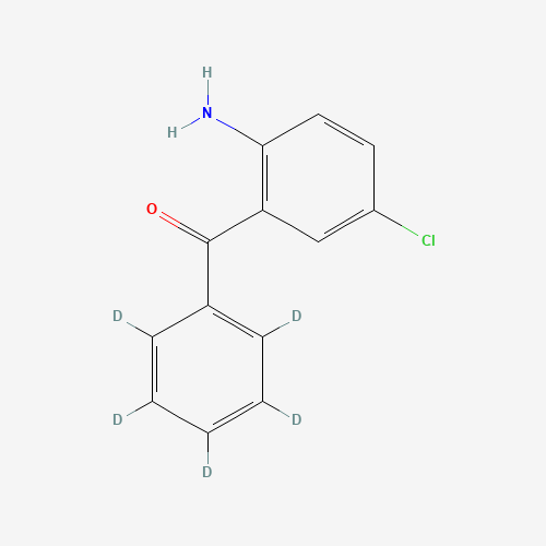 2-Amino-5-chlorobenzophenone-d5 (CAS: 65854-72-0) - Related Chemical Product
