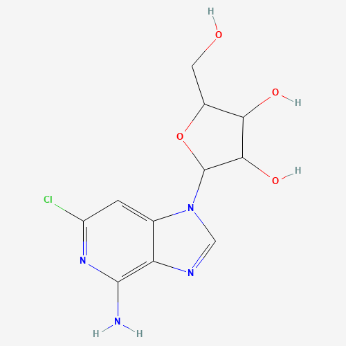 4-Amino-6-chloro-1-b-D-ribofuranosylimidazo[4,5-c]pyridine (CAS: 40656-71-1) - Related Chemical Product