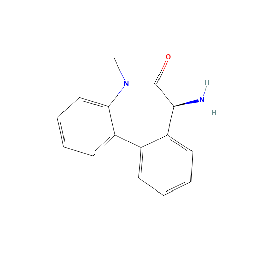 (7S)-7-Amino-5,7-dihydro-5-methyl-6H-dibenz[b,d]azepin-6-one (CAS: 365242-16-6) - Related Chemical Product