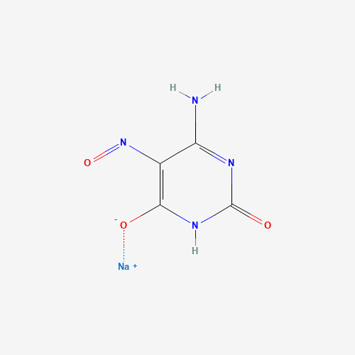 4-Amino-2,6-dihydroxy-5-nitrosopyrimidine Sodium Salt (CAS: 2209-71-4) - Related Chemical Product