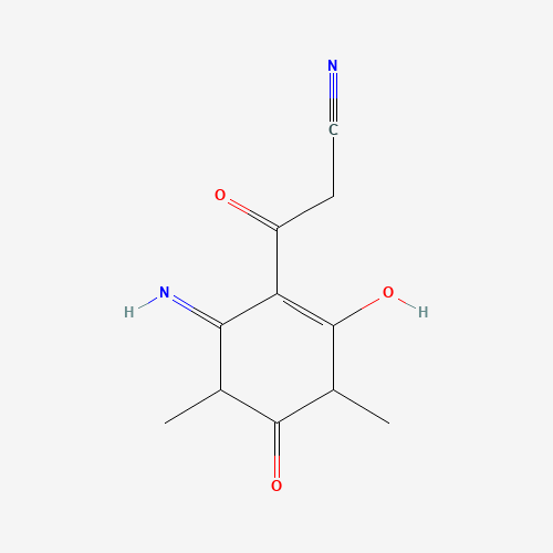 2-Amino-3,5-dimethyl-b,4,6-trioxo-1-cyclohexene-1-propanenitrile (CAS: 887352-46-7) - Related Chemical Product