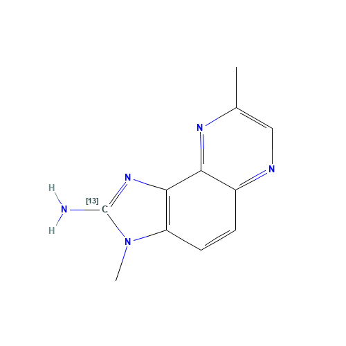2-Amino-3,8-dimethylimidazo[4,5-f]quinoxaline-2-13C (CAS: 209977-58-2) - Related Chemical Product