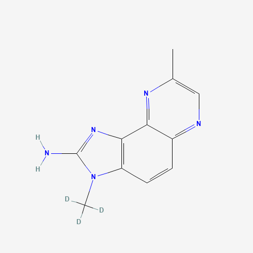2-Amino-3,8-dimethylimidazo[4,5-f]quinoxaline-d3 (CAS: 122457-31-2) - Related Chemical Product