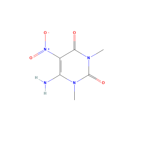 6-Amino-1,3-dimethyl-5-nitrosouracil (CAS: 3346-61-0) - Related Chemical Product