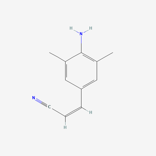 (Z)-3-(4-Amino-3,5-dimethylphenyl)acrylonitrile (CAS: 661489-22-1) - Related Chemical Product