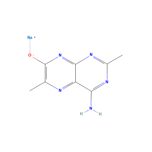 4-Amino-2,6-dimethyl-7(8H)-pteridone Sodium Salt (CAS: 1216633-22-5) - Related Chemical Product