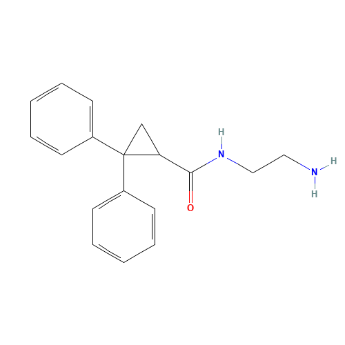 N-(2-Aminoethyl)-2,2-diphenylcyclopropanecarboxamide (CAS: 109546-07-8) - Related Chemical Product