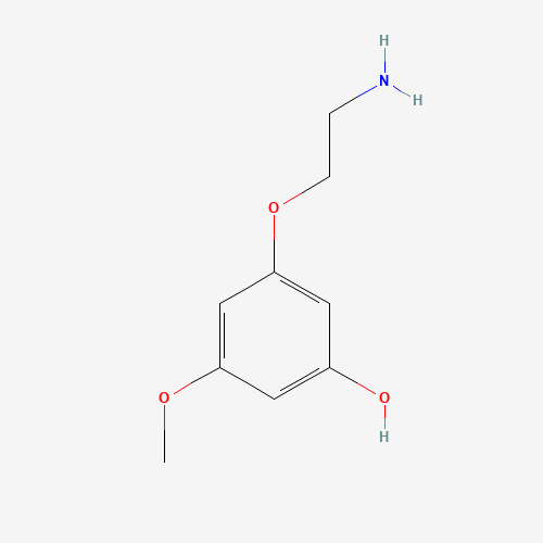 5-(2-Aminoethoxy)-3-methoxyphenol (CAS: 1076198-81-6) - Related Chemical Product