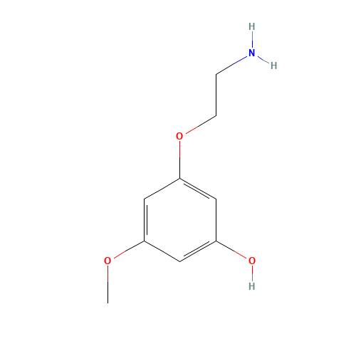 5-(2-Aminoethoxy)-3-methoxyphenol (CAS: 1076198-81-6) - Related Chemical Product