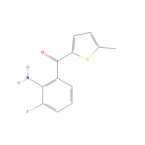 2-Amino-3-fluorobenzoyl-5-methylthiophene (CAS: 51687-28-6) - Related Chemical Product