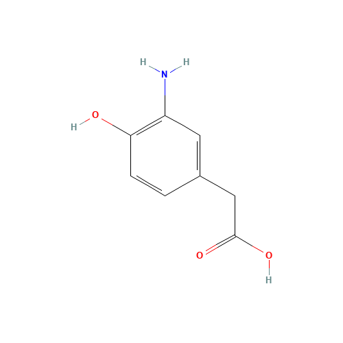 3-Amino-4-hydroxybenzeneacetic Acid (CAS: 38196-08-6) - Related Chemical Product