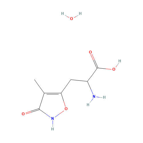 (R,S)-a-Amino-3-hydroxy-4-methyl-5-isoxazolepropionic Acid Monohydrate (CAS: 210049-09-5) - Related Chemical Product
