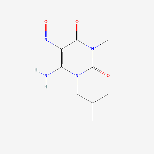 6-Amino-1-isobutyl-3-methyl-5-nitroso-2,4-pyrimidinedione (CAS: 54052-67-4) - Related Chemical Product