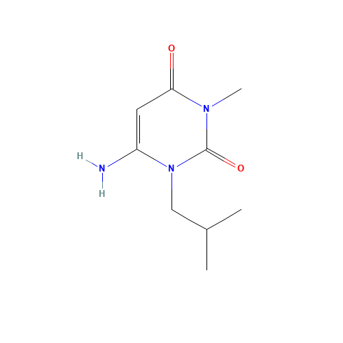 4-Amino-3-isobutyl-1-methylpyrimidine-2,6-dione (CAS: 58481-39-3) - Related Chemical Product