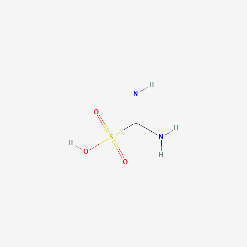 Aminoiminomethanesulfonic Acid (CAS: 1184-90-3) - Chemical Structure and Molecular Formula 