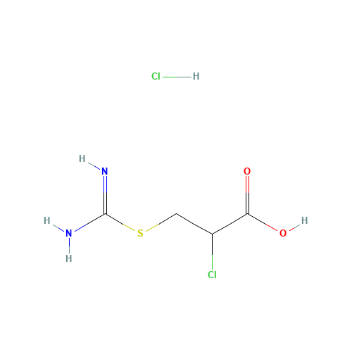 3-[(Aminoiminomethyl)thio]-2-chloro-propanoic Acid Hydrochloride (CAS: 54598-78-6) - Related Chemical Product