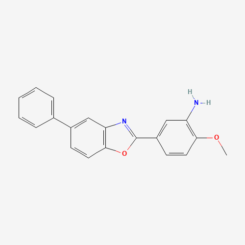 3'-Amino-4'-methoxy-phenyl-2-(p-phenyl)-benzoxazole (CAS: 599201-51-1) - Related Chemical Product