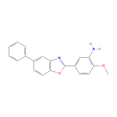 3'-Amino-4'-methoxy-phenyl-2-(p-phenyl)-benzoxazole (CAS: 599201-51-1) - Related Chemical Product