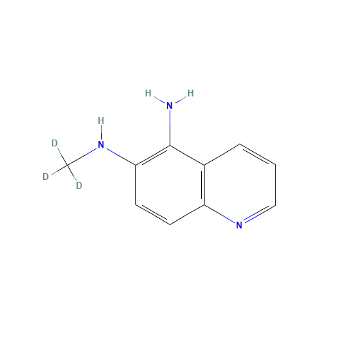 5-Amino-6-(methylamino-d3)quinoline (CAS: 1020718-95-9) - Related Chemical Product