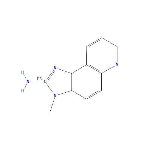 2-Amino-3-methyl-3H-imidazo[4,5-f]quinoline-2-14C (CAS: 161406-40-2) - Related Chemical Product