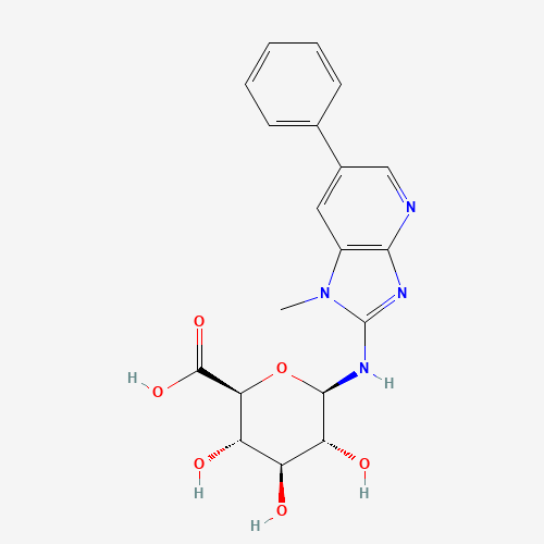 2-Amino-1-methyl-6-phenylimidazo[4,5-b]pyridine N-b-D-Glucuronide (CAS: 133084-70-5) - Related Chemical Product