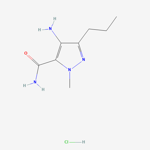4-Amino-1-methyl-3-propyl-1H-pyrazole-5-carboxamide Hydrochloride (CAS: 247584-10-7) - Related Chemical Product