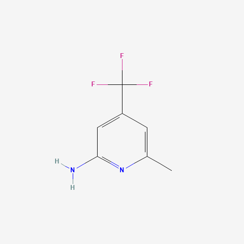 2-Amino-6-methyl-4-(trifluoromethyl)pyridine (CAS: 165385-89-7) - Related Chemical Product