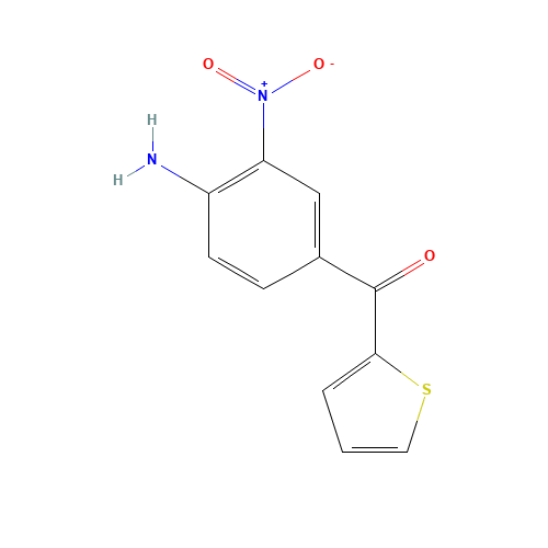 (4-Amino-3-nitrophenyl)-(2-thienyl)methanon (CAS: 31431-30-8) - Related Chemical Product