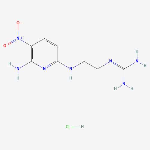 N-[2-[(6-Amino-5-nitro-2-pyridinyl)amino]ethyl]guanidine Hydrochloride (CAS: 1246816-36-3) - Related Chemical Product