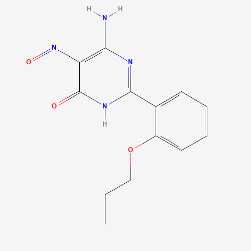 5-Amino-4-nitroso-2-(2-propoxyphenyl)pyrimidin-4(3H)-one (CAS: 57075-57-7) - Related Chemical Product