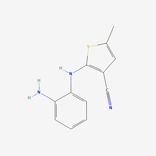 2-[(2-Aminophenyl)amino]-5-methyl-3-thiophenecarbonitrile(Olanzapine Impurity) (CAS: 873895-41-1) - Related Chemical Product