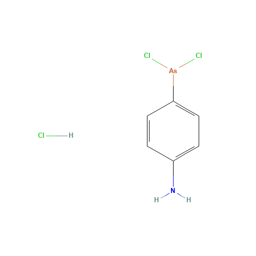 p-Aminophenyldichloroarsine Hydrochloride (CAS: 5410-78-6) - Related Chemical Product
